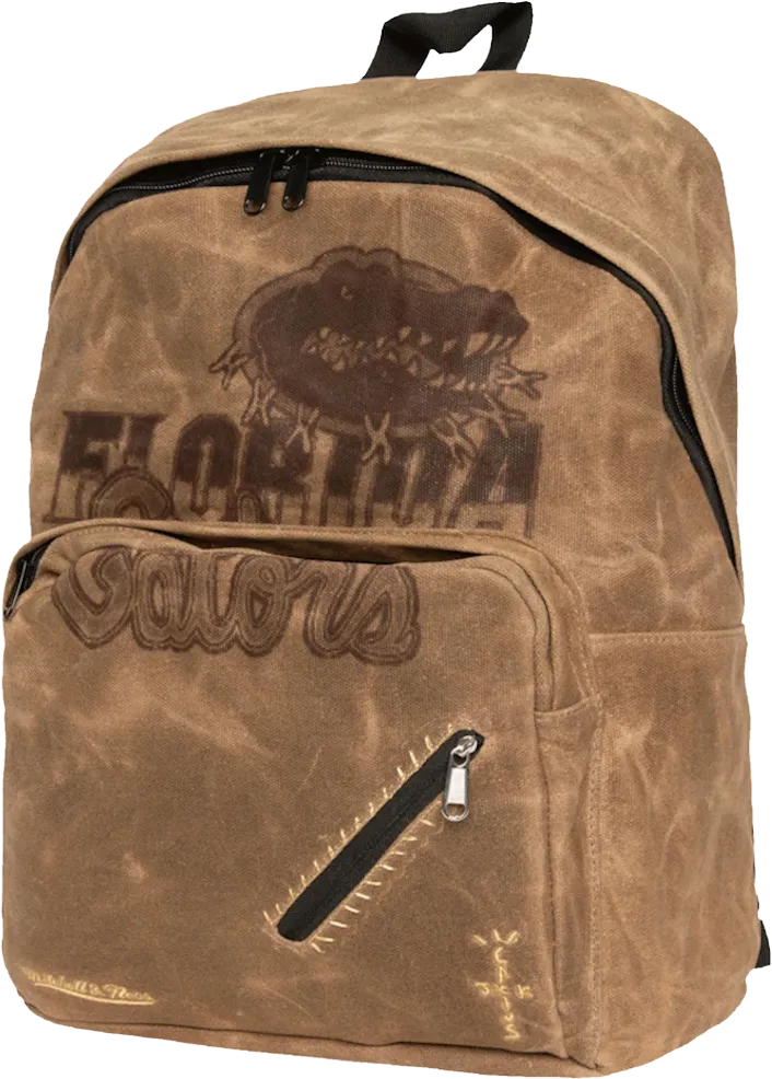 Travis Scott x Mitchell & Ness Florida Gators Backpack Brown